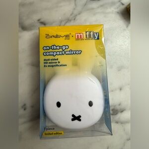 miffy on-the-go White Compact Mirror New